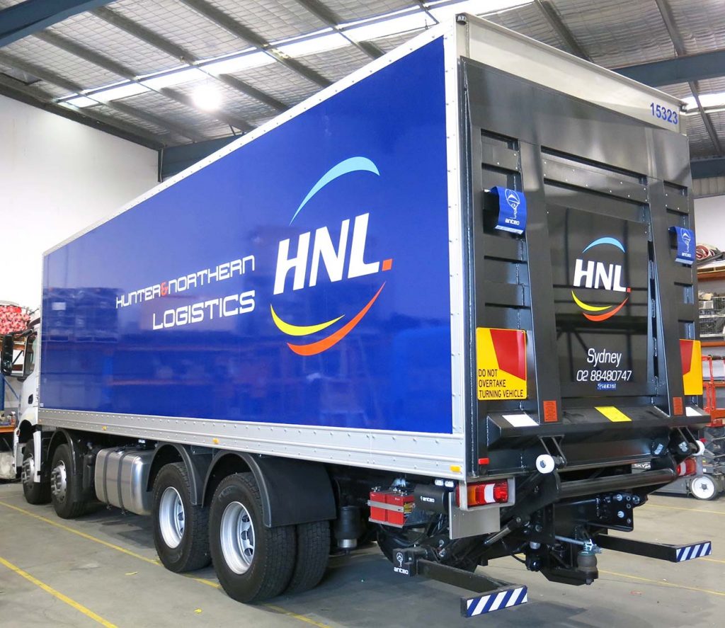 STE Sales. HNL Refrigerated Truck
