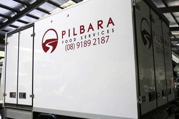STE Sales. Pilbara Food Service Refrigerated Truck
