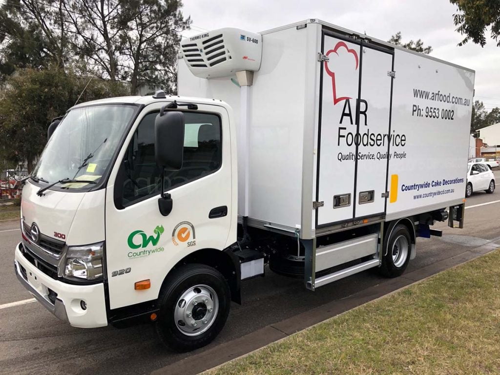 STE Sales. AR Foodservice Refrigerated Truck