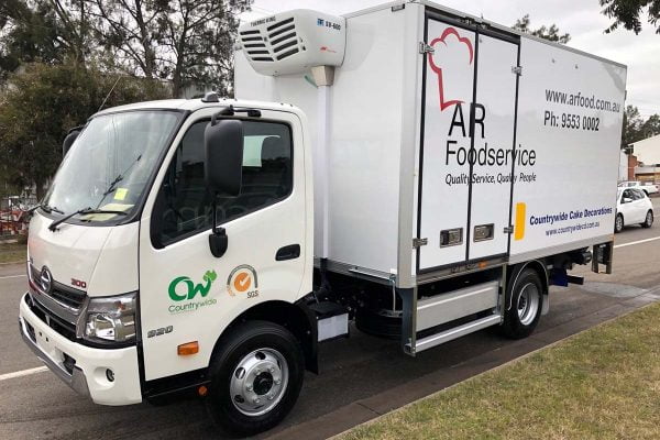 STE Sales. AR Foodservice Refrigerated Truck